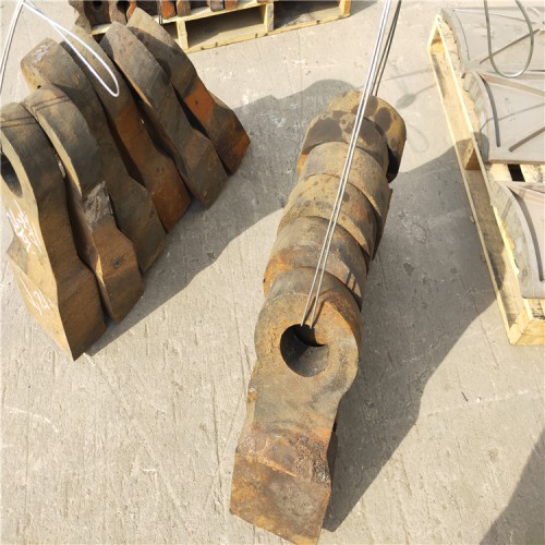 欢迎来电咨询采购耐磨合金锤头甩锤高锰钢锤头复合破碎机锤头