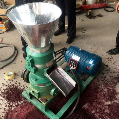 秸秆颗粒机 120养兔子专用颗粒饲料机