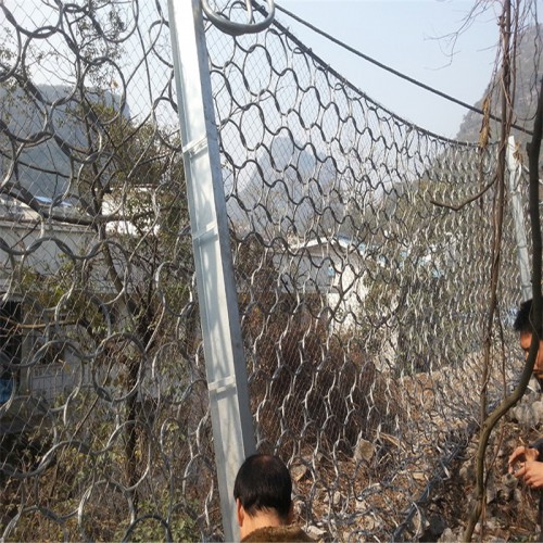 铁路标准边坡防护网 卸扣边坡防护网