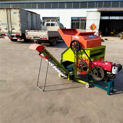 鲜花生去秧机 排杂花生摘果机 新款干湿摘果机
