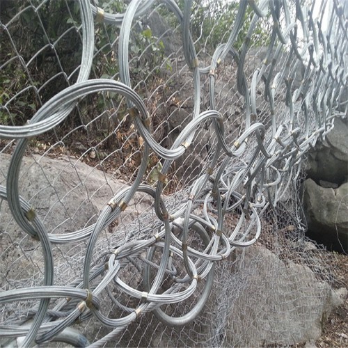 环形被动防护网 钢丝绳被动网 RXI-150环形网