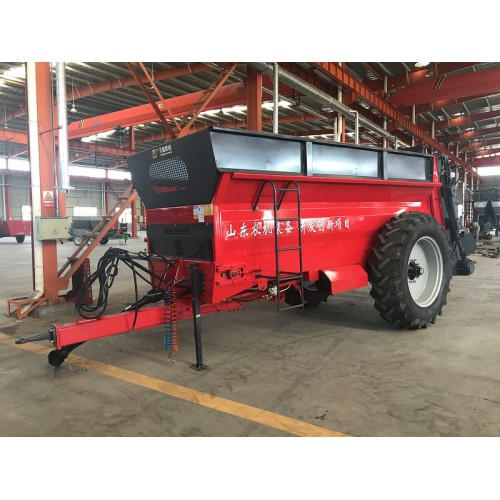 10方双竖螺旋撒粪机  鲜粪撒粪车  扬粪机 厂家直销
