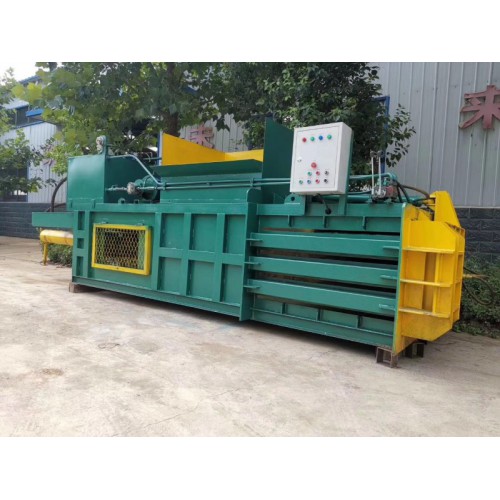 卧式废纸液压打包机