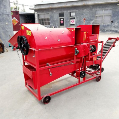 秧果分离机 农用长果摘果机 小型家用花生摘果机