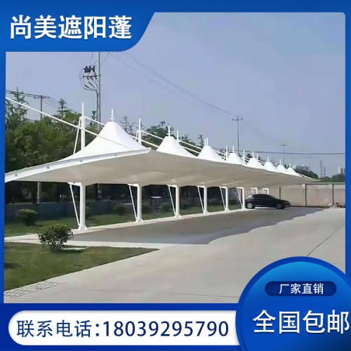 停车棚  张拉膜停车棚  厂家定做