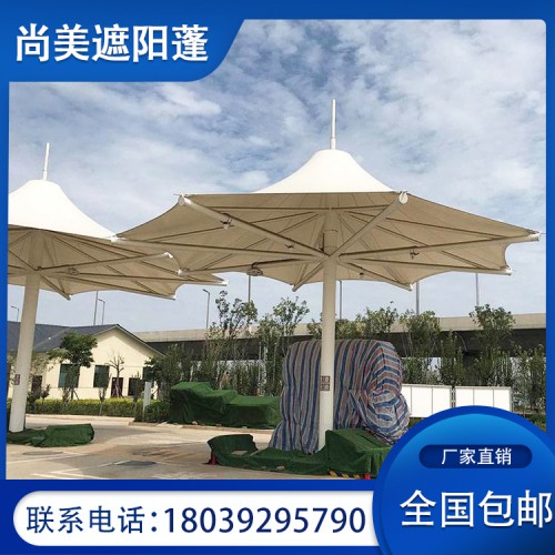 定做景观棚价格 膜结构景观棚 厂家直销