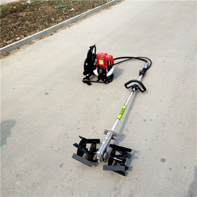 小型锄地机 除草松土机 果园茶园背负式除草机