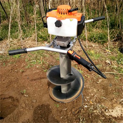 挖树坑机厂家 手提式栽树打眼机 立柱埋杆挖坑机