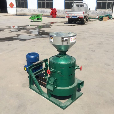 黄谷子磨米机 高粱玉米脱皮机 砂轮式脱皮碾米机