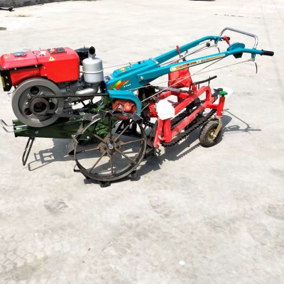 挖花生机 新型刨果子机 手扶车带刨花生机