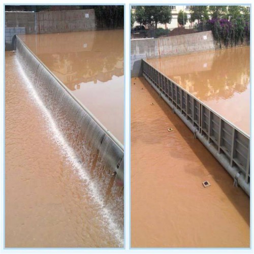 海鹰 快速启闭钢坝 高防腐钢坝 液压旋转式钢闸门 灵活牢固