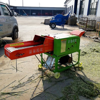 铡草粉碎机 干湿青贮铡草机 大型铡草揉丝粉碎一体机