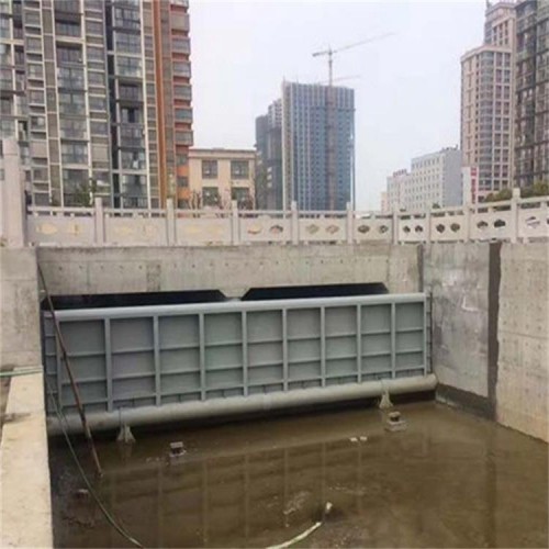 海鹰 自平衡钢坝 双面控水钢坝 多角度旋转钢闸 无碍防汛通航