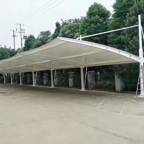 户外膜结构车棚