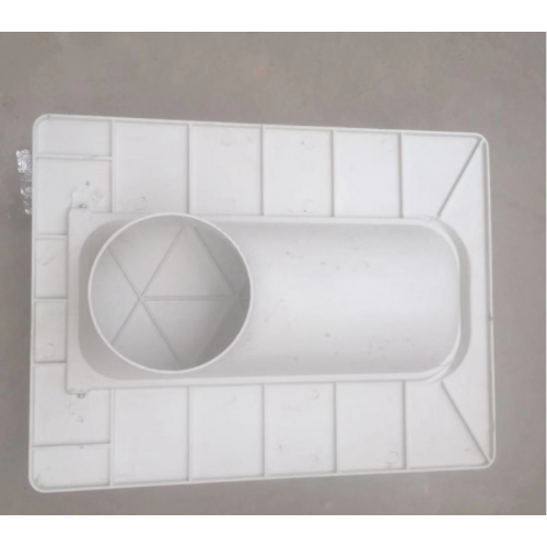 涌泽 玻璃钢蹲便器 易冲洗 不发黄