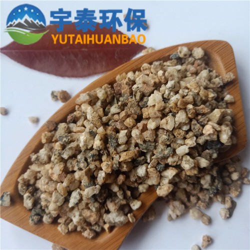 净水颗粒麦饭石  水处理麦饭石滤料  水质净化麦饭石