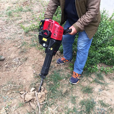 汽油移树机 二冲程断根移栽机 园林用小型起树机