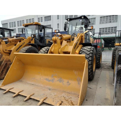 二手龙工855装载机，临工柳工二手30 50铲车原装抓木机