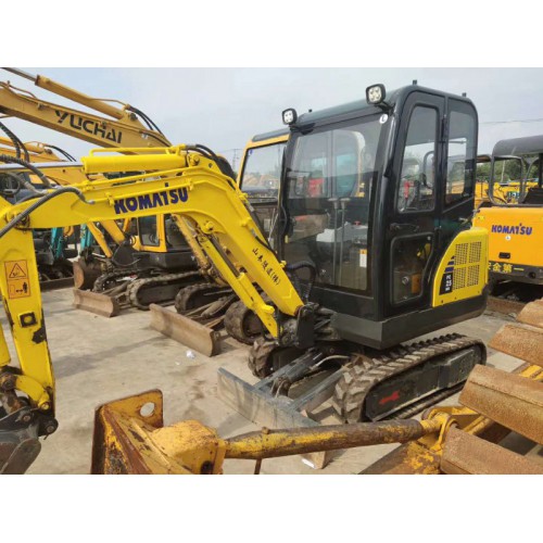 广东二手小松20挖掘机低价带先导25小挖机带驾驶室包送