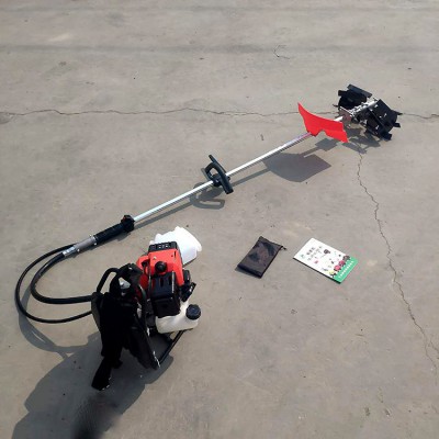 果园除草机 背负式旋耕除草机 省油小型锄地机