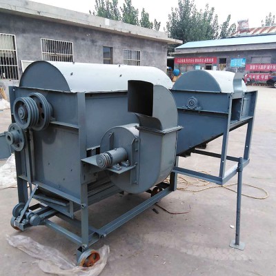 大型打谷机 小麦稻谷脱粒机 柴油移动式打谷机