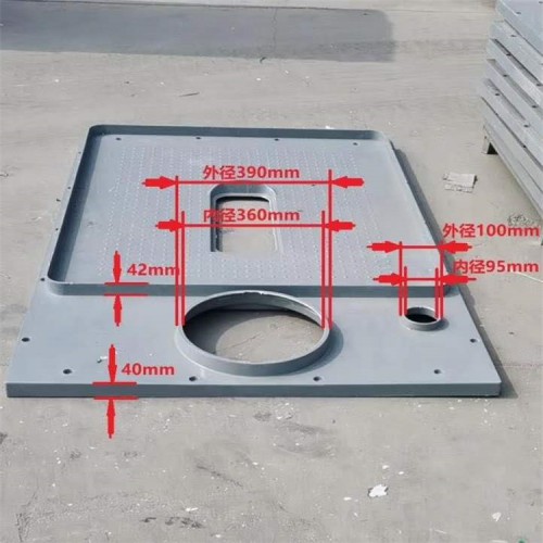 厂家直销辽宁黑龙江一体专用大口径双坑蹲便器