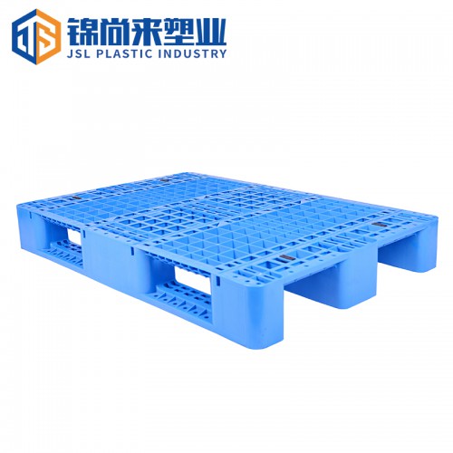 1208川字托盘 江苏锦尚来 四面进叉防潮塑料托盘 现货供应