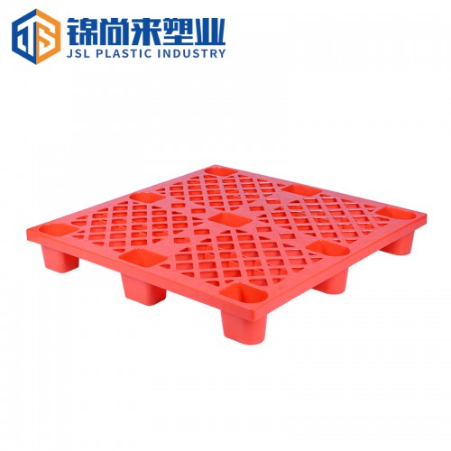 塑料卡板 江苏锦尚来 1010九脚网格托盘 现货 可定制