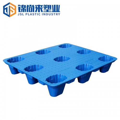 塑料托盘 江苏锦尚来 1008四面进叉九脚塑料托盘B 现货