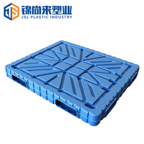 塑料卡板 江苏锦尚来重型加厚1412双面蓝色吹塑卡板 现货