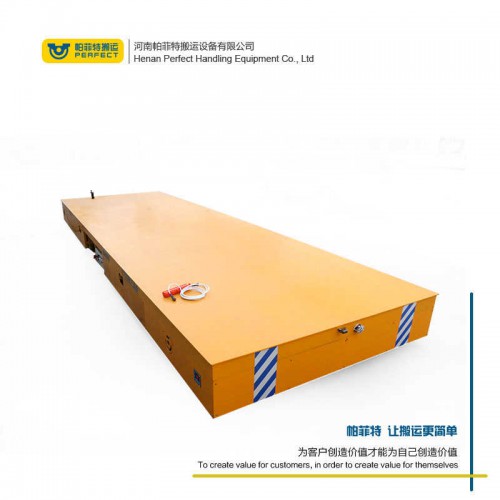 可车间转运输定制运输水泥构件钢结构板厂区内转运胶轮无轨车