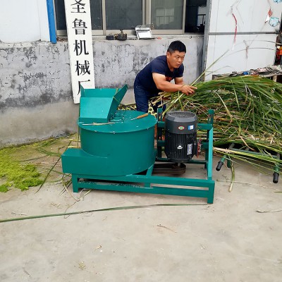 鲜草打浆机 青草秸秆粉碎机 养鹅用的草浆机