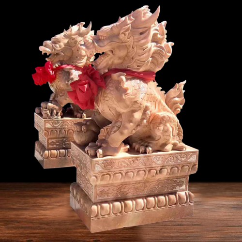 来图定做铜狮子宫门狮铜像汇丰狮子雕塑户外动物雕塑摆件