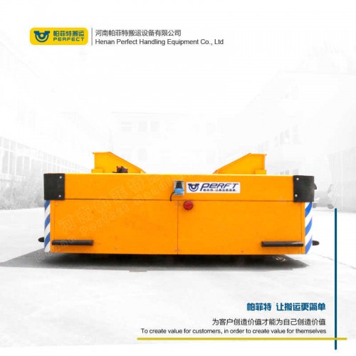 安徽省安庆市定制2台20吨无轨蓄电池电动平板车