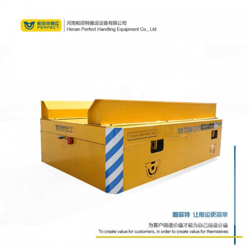 车间自由转弯平车抛丸房内运输电动无轨胶车电动搬运车无轨转运车