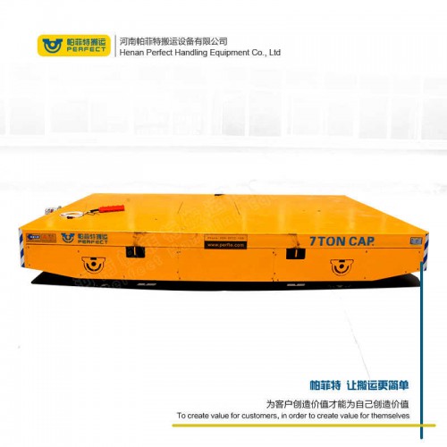 防爆无轨胶轮车 无轨低压轨道电动钢板平车蓄电池轨道平板车