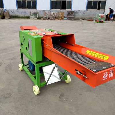 青储切草机 秸秆铡揉一体机 5吨牛羊铡草粉碎机