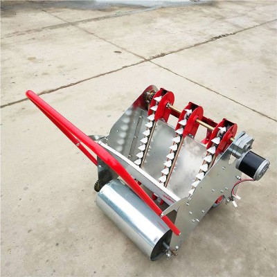 手推种蒜机 手推大蒜种植机 省人工大蒜点播机