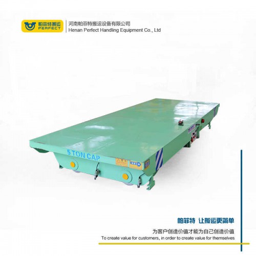 搬运设备轨道车电动平车蓄电池供电熔铝炉加料专用横纵移动轨道车