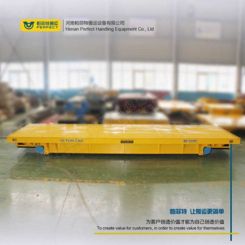 直管电动轨道平板车搬运不锈钢管轨道平车机械设备搬运有轨平车