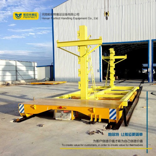 河南帕菲特铜板运输电动轨道过跨车平移复合材料有轨电动平车定制