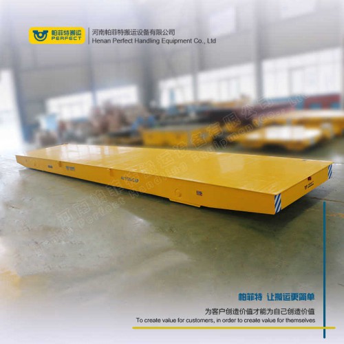 无轨电动平板车大型钢包渣转运防侧翻钢包车