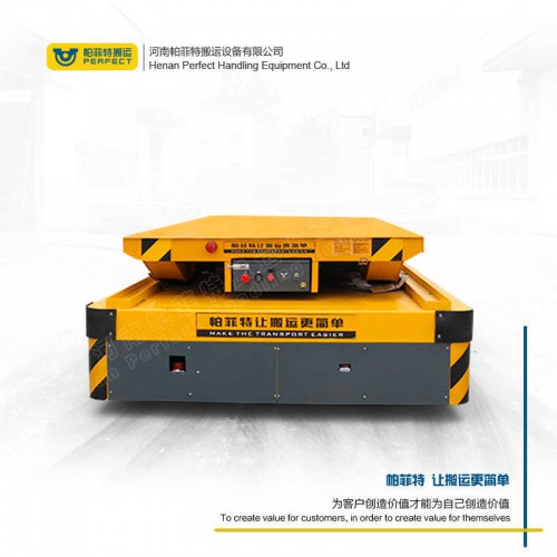 帕菲特搬运清洗房专用电动平板车烘干室 轨道平板车 过跨车