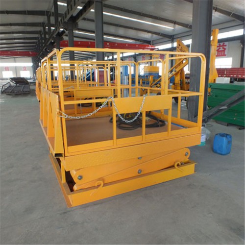 江山固定剪叉式升降机  专业定制  鸿泰华丰