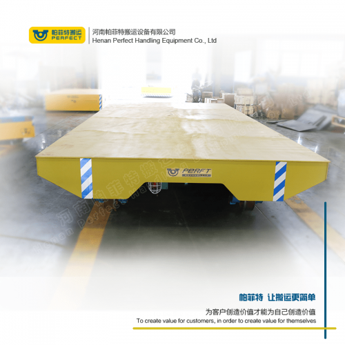 厂家直销 平板轨道车 电动转运车轨道搬运工具 铁路轨道平车