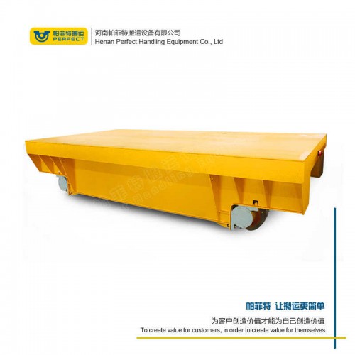 厂家直销10吨轨道智能搬运车/模具物料转运平车/流水线遥控车