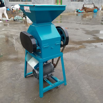 粮食挤扁机 家用黄豆挤扁机 挤豆子的机器