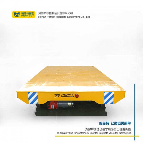 电动轨道平板过跨车10吨电动轨道台车 电动轨道车100吨