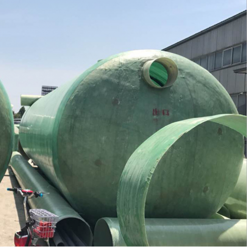 玻璃钢一体成型化粪池大型