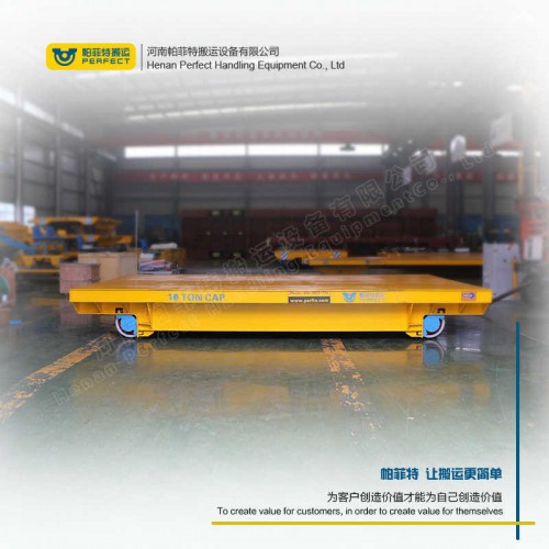 5吨运送梯具钢包车轨道平板车厂家 型材载重运输车